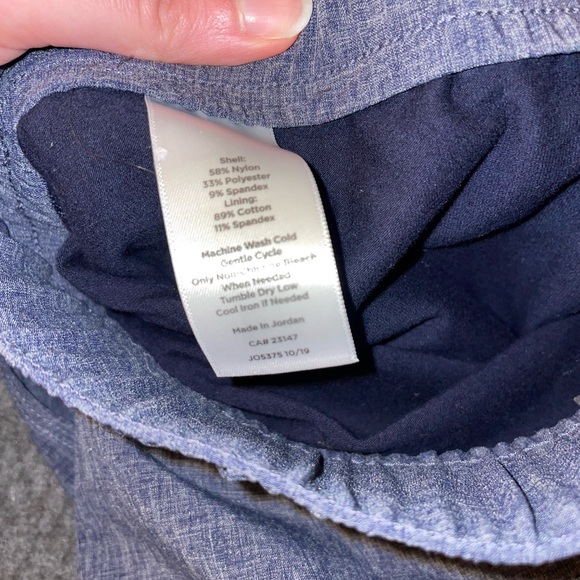 Talbots Tennis Skort - Chambray Circle Skort w/Pockets + Bike Shorts Sz S - Picture 5 of 8